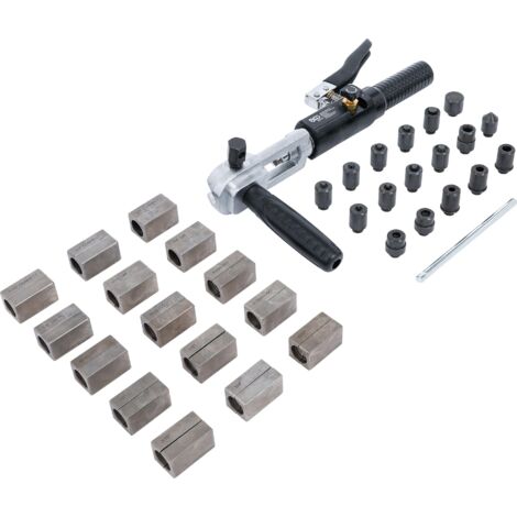 Attrezzo per piegare tubi BGS Technic 8704 idraulico dimensioni multiple