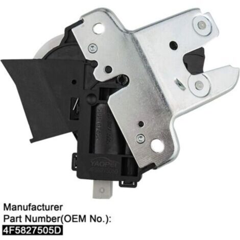 Attuatore serratura portellone posteriore per Golf Jetta P CC EOS A4 A5 A6 A8 Serratura bagagliaio 4F5827505D