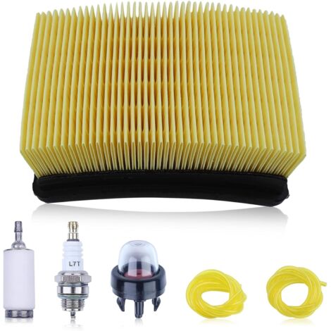 Atunne BP42 Luftfilter für Ryobi RY08420 RY08420A Rasenmäher, Luftfilter mit Primerpumpen, Zündkerzen, Ölfilter, Ersatzteilnummer 900777005