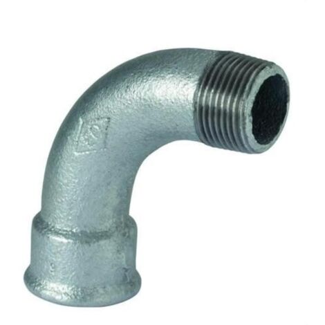 ATUSA f1 curva 90 m-h 3/8 galvanizado , F1 Curva 90 M-H 3/8 Galvanizado 01005002 de la marca Atusa.