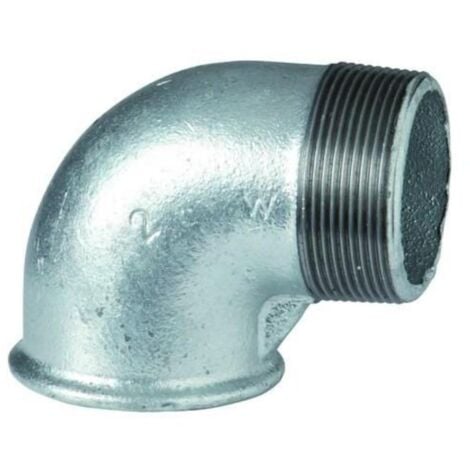 ECOLANDS 1/4 galvanizado , F92 Codo 90 M-H 1/4 Galvanizado 09205001 de la marca Atusa.