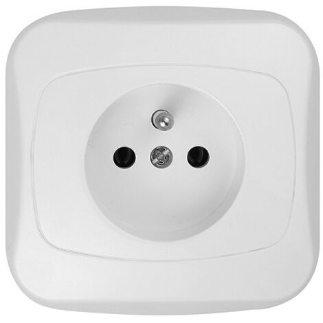 ATUT EINZELSTECKDOSE P/TZ/U WEISS - E+9001183