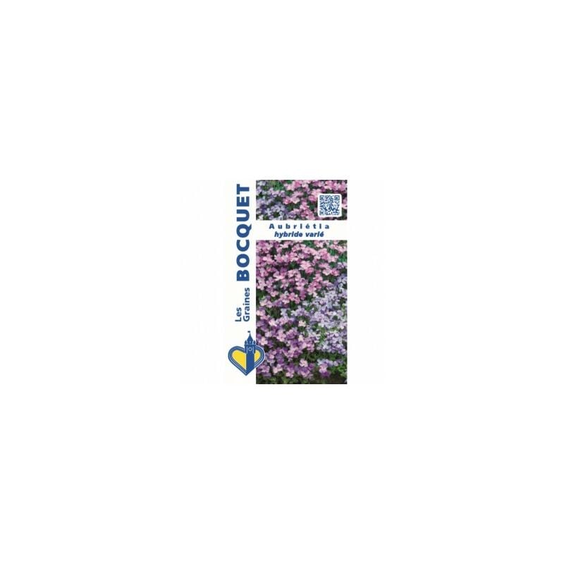 Graines Bocquet - Aubriétia purpuréa hybride variée - 0,3g