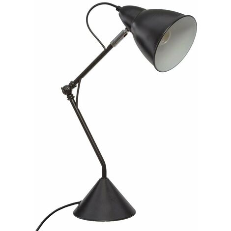 AUDE Schreibtischlampe, Metall, 62 cm, rosa - Atmosphera