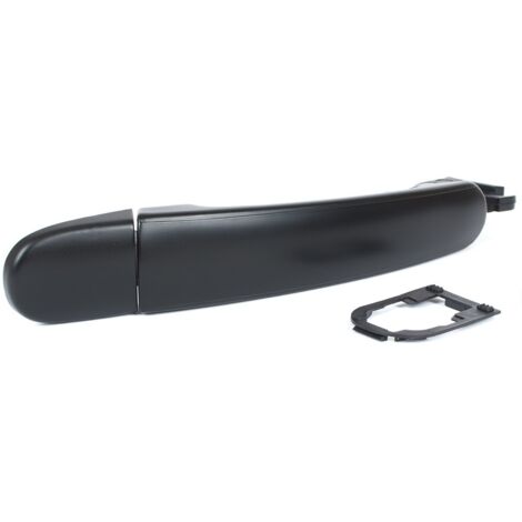 Audi A2 00-05 Manilla exterior puerta NEGRA SIN AGUJERO delantera derecha