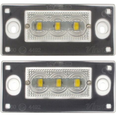 Audi A3 8L 00-03 A4 S4 Avant 99-01 LED-Kennzeichenbeleuchtung, 2er-Set