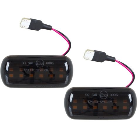 Audi A3 8P 03-08 LED-Seitenblinker, getönt, dynamisch, 2er-Set