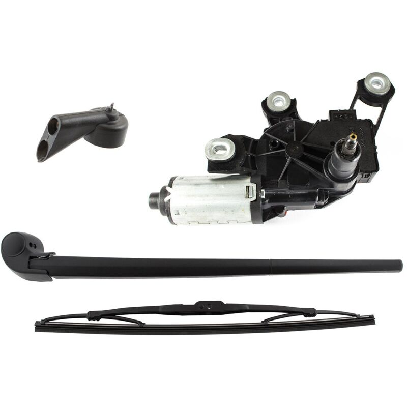 Audi A4 B8 / Avant 2007- SET: motor limpiaparabrisas + brazo limpiaparabrisas trasero + escobilla + boquilla lavaparabrisas trasero 3 piezas SET