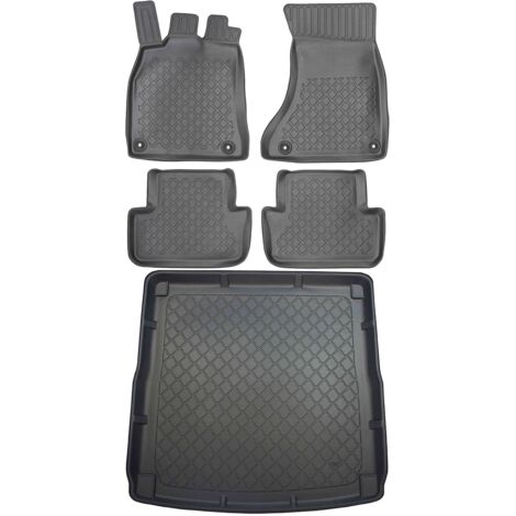Audi A4 B8 Kombi / Allroad de 04.2008 a 10.2015 SET - alfombrillas para coche + alfombrilla para maletero
