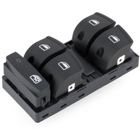 Audi Q7 06-14 Interruptor combinado para ajuste de elevalunas el茅ctrico