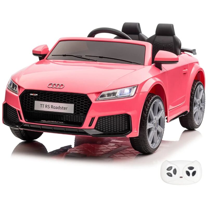 Audi TT RS Voiture Enfant - 12V Batterie - 1 à 5 ans - Rose
