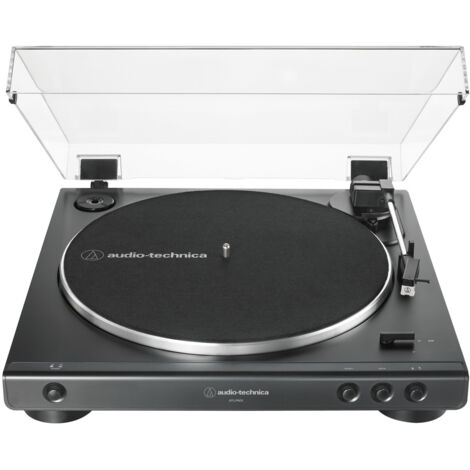 Audio-Technica AT-LP60X Tourne-disque entraîné par courroie Noir Complètement automatique