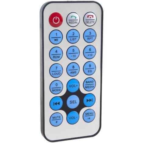 TRESICE FRANCE Audiocore AC9100 Radio Multimedia para Coche LCD Pantalla táctil de 7 "1080P MP5 AVI DivX Bluetooth Manos Libres RDS Radio Digital Control Remoto 1 DIN