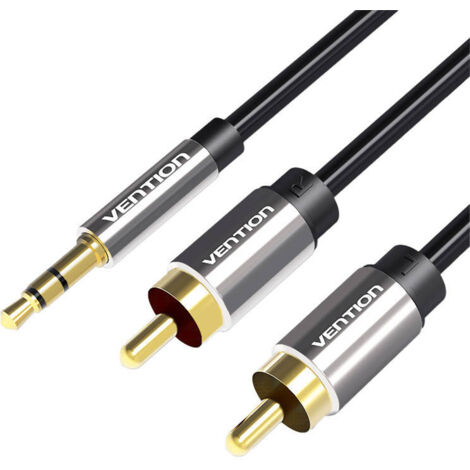 Audiokabel 2xRCA auf 3,5mm 1,5 Meter