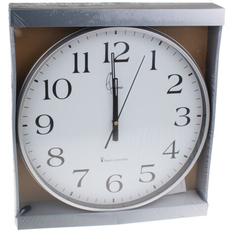 Audiosonic - horloge murale radio controlled - wr671dcf -