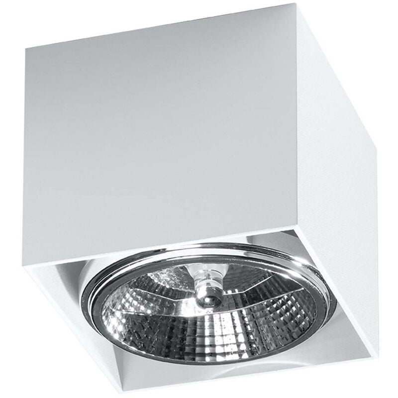 Image of Sollux - Soffitto blake luce bianca l: 12, b: 12, h: 11, GU10, dimmable