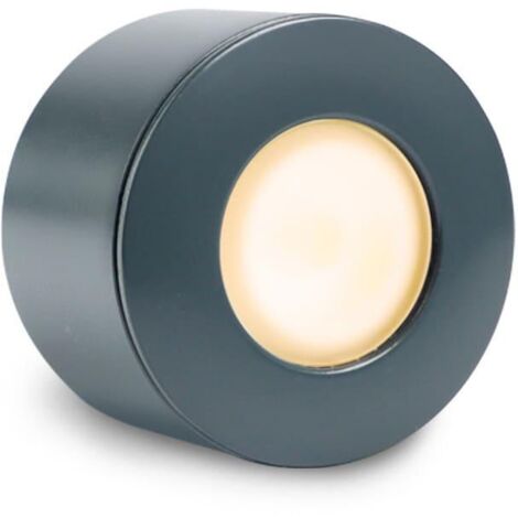 Aufbau/Einbaustrahler Mini Bergamo 3W IP44 2700K - Farbe: anthrazit RAL 7016