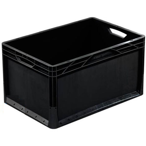 Aufbewahrungsbehälter 600x400x320 Schwarz