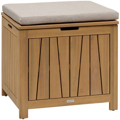 Aufbewahrungsbox 100L mit Sitz Lodgia Akazienbeige - Hespéride