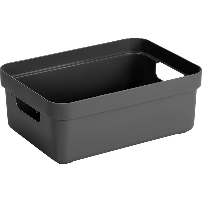 Aufbewahrungsbox Sigma Home 9 L Anthrazit Aufbewahrungsbox - Sunware