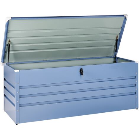 Aufbewahrungsbox CEBROSA 165 cm 70 cm Blau