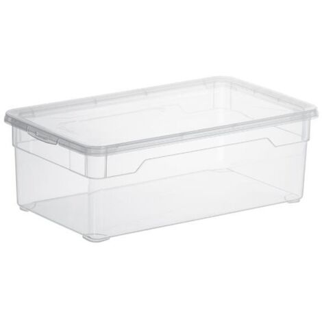 Aufbewahrungsbox "Clear Box" 5 l mit Deckel, 33 x 19 x 11 cm