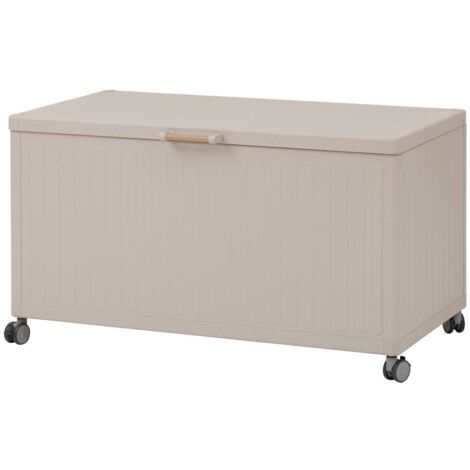 Aufbewahrungsbox Edenio Lehm M 141,6 x 72 x 78cm aus Aluminium - Hespéride