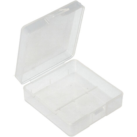 Aufbewahrungsbox mit Frontöffnung Stapel Plastik Modul Kunststoff Box weiß