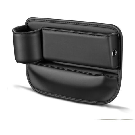Aufbewahrungsbox für Autositze, multifunktionaler Getränkehalter aus Leder, universeller Sitzorganizer für Pkw, SUVs und Lkw