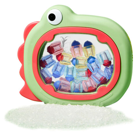 Aufbewahrungsbox für Babyzähne, ABS und Silikon, Rosa, Blau, Grün, 16 x 14 cm, 300 g, 10 Stück, Geschenkidee, Kollektion