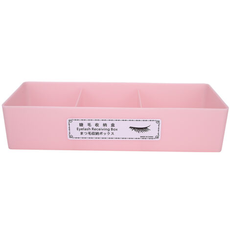 Aufbewahrungsbox für Wimpern und Make-up, Kosmetik-Organizer-Etui mit Pinzette
