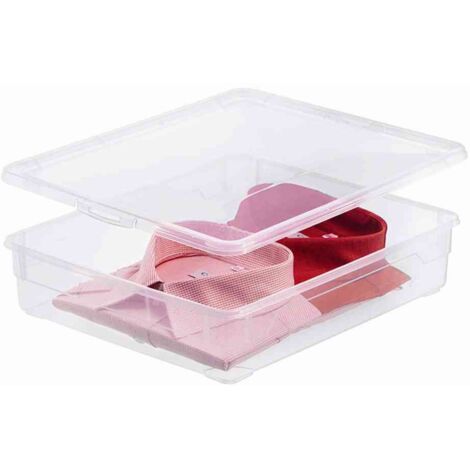 Aufbewahrungsbox Rotho clear 18l stapelbar leicht zu reinigen