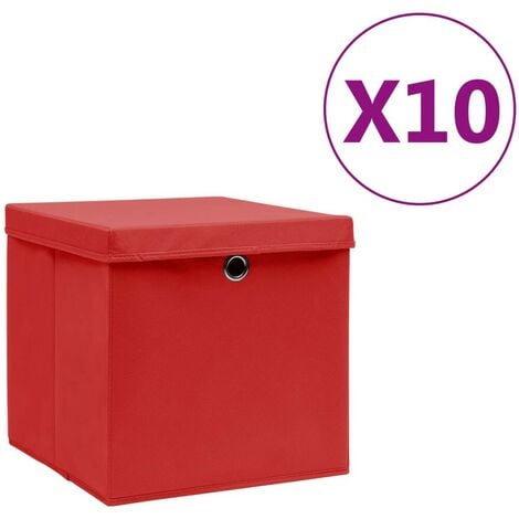 Meori Faltbox Small Hibiskus Rot Uni - Buy online now
