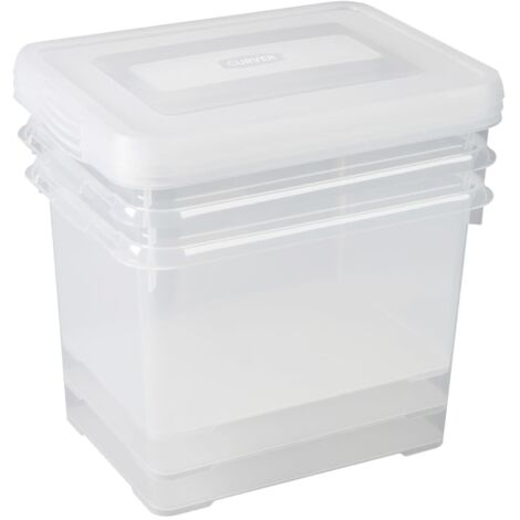 Aufbewahrungsboxen-Set Handy 3x20L Transparent Curver