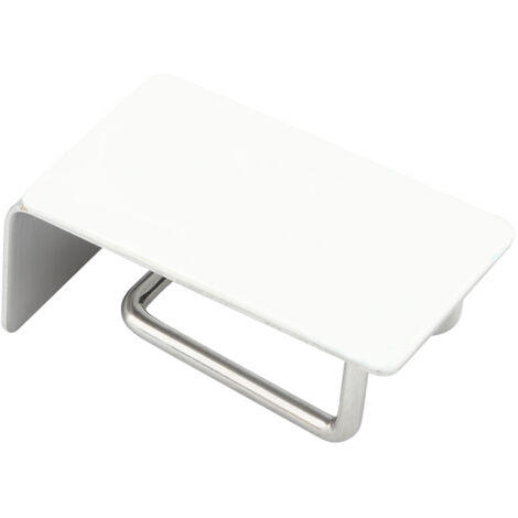 Aufbewahrungshaken aus Edelstahl fürs Badezimmer – Halterung für Waschbecken und Accessoires mit starkem Saugnapf, kein Bohren erforderlich – 7 x 4,5 cm