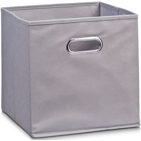 Aufbewahrungskorb, Organizer, grau, 32 x 32 x 32 cm, ZELLER
