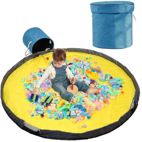 Aufbewahrungstasche für Kinderspielzeug, Spielzeugtasche für Spielmatten, Aufbewahrungstasche für Spielmatten, Aufbewahrungstasche für Strandspielzeug, Aufbewahrungstasche für Babyspielzeug, Korb