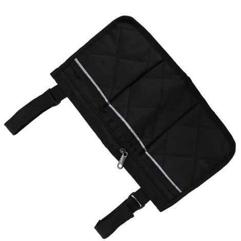 Aufbewahrungstasche für Rollstühle, Hängeorganizer-Tasche mit großem Fassungsvermögen, praktisches Schwarz