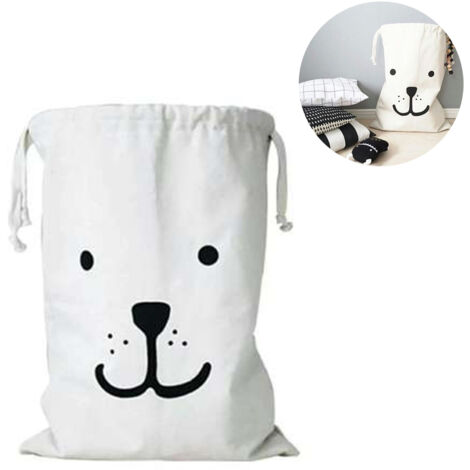 Aufbewahrungstaschen und -körbe aus Canvas für die Heimdekoration, geeignet für Kinderspielzeug, Babykleidung, Kinderbücher und Geschenkkörbe.