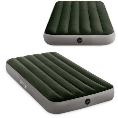 Aufblasbare luftmatratze zum schlafen einzelbett 191x99 cm intex 64107
