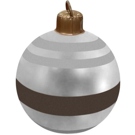Aufblasbare, personalisierbare PVC-Weihnachtskugel – Partydekoration – 60 cm