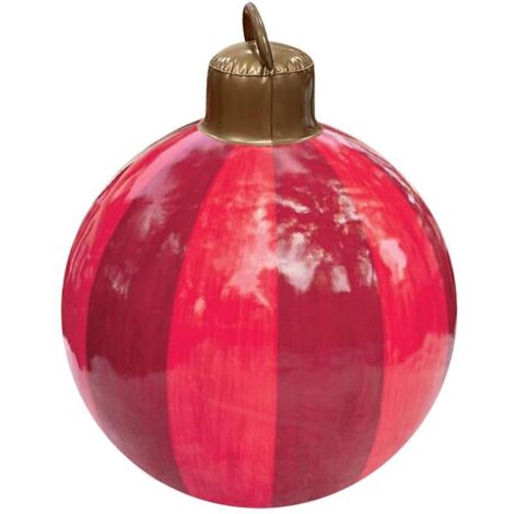 Aufblasbare, personalisierbare PVC-Weihnachtskugel – Partydekoration, 60 cm