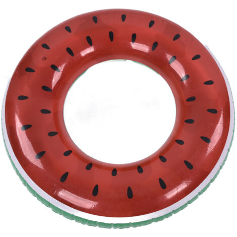 Aufblasbare PVC-Wassermelonen-Schwimmhilfe für Pool und Strand – Schwimmspielzeug für Wasserpartys
