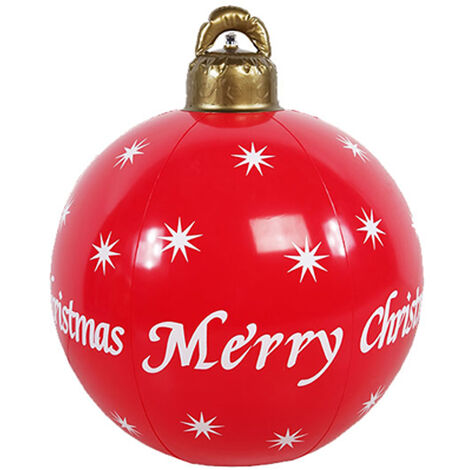 Aufblasbare Weihnachtskugel Ø60cm-MYW54250-Rot-Marry-var