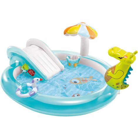Aufblasbarer Alligator-Pool Cm. 201X170X84 Intex