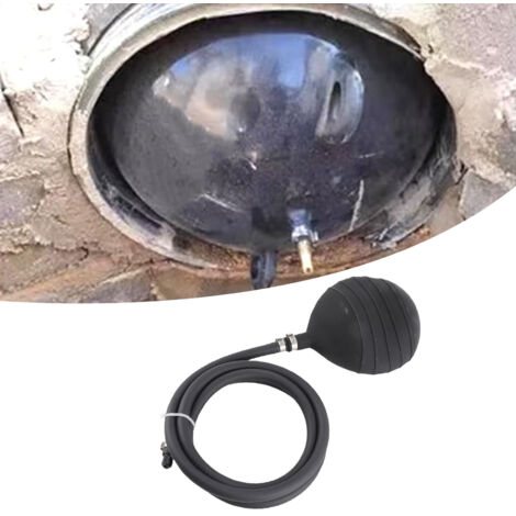 Aufblasbarer PVC-Rohrstopfen – Wasserblockier-Airbag, hydrostatische Prüfung, Rohrwartung (110 mm/4,33 Zoll)