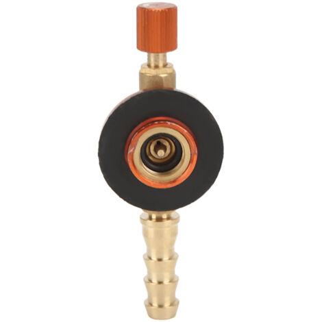 Aufblasbarer Ventiladapter für Camping-Gaskocher mit Sicherheitsschalter und Ladefunktion