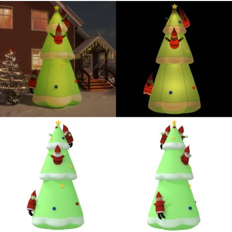 Aufblasbarer Weihnachtsbaum mit LEDs 500 cm - Weihnachtsdeko - Weihnachtsbaum - Aufblasbarer Baum - Outdoor Beleuchtung - Lichterkette - Home & Living