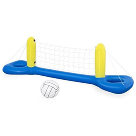 Aufblasbares Pool-Volleyballset mit Netz und dicken, sicheren Ringen