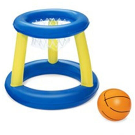 Aufblasbares Pool-Volleyballset mit Netz und verstärkten Ringen, sicher und tragbar 52418